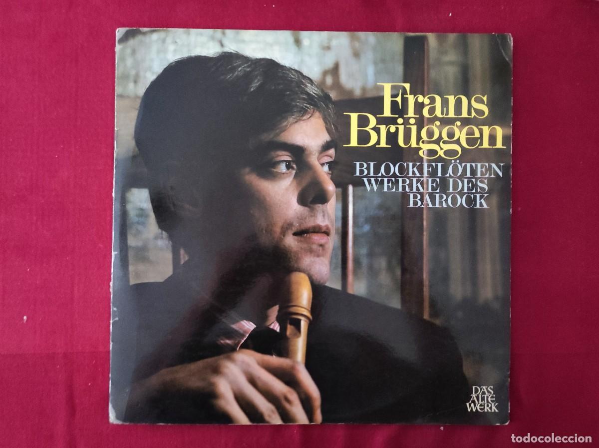 Discos de vinilo: Vinilo LP Gatefold &rdquo;Blockfl&ouml;tenwerke des Barock&rdquo; &ndash; Frans Br&uuml;ggen / Leonhardt (Telefunken)