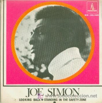 Discos de vinilo: JOE SIMON - LOOKING BACK - RARISIMO SINGLE DE NORTHERN SOUL DE 1969 C-60