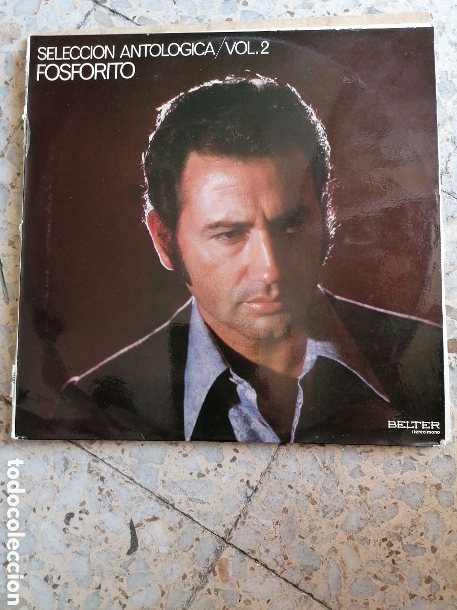 Vinyl records: LP FOSFORITO PACO DE LUCIA SELECCION ANTOLOGICA VOL 2 EXCELENTE