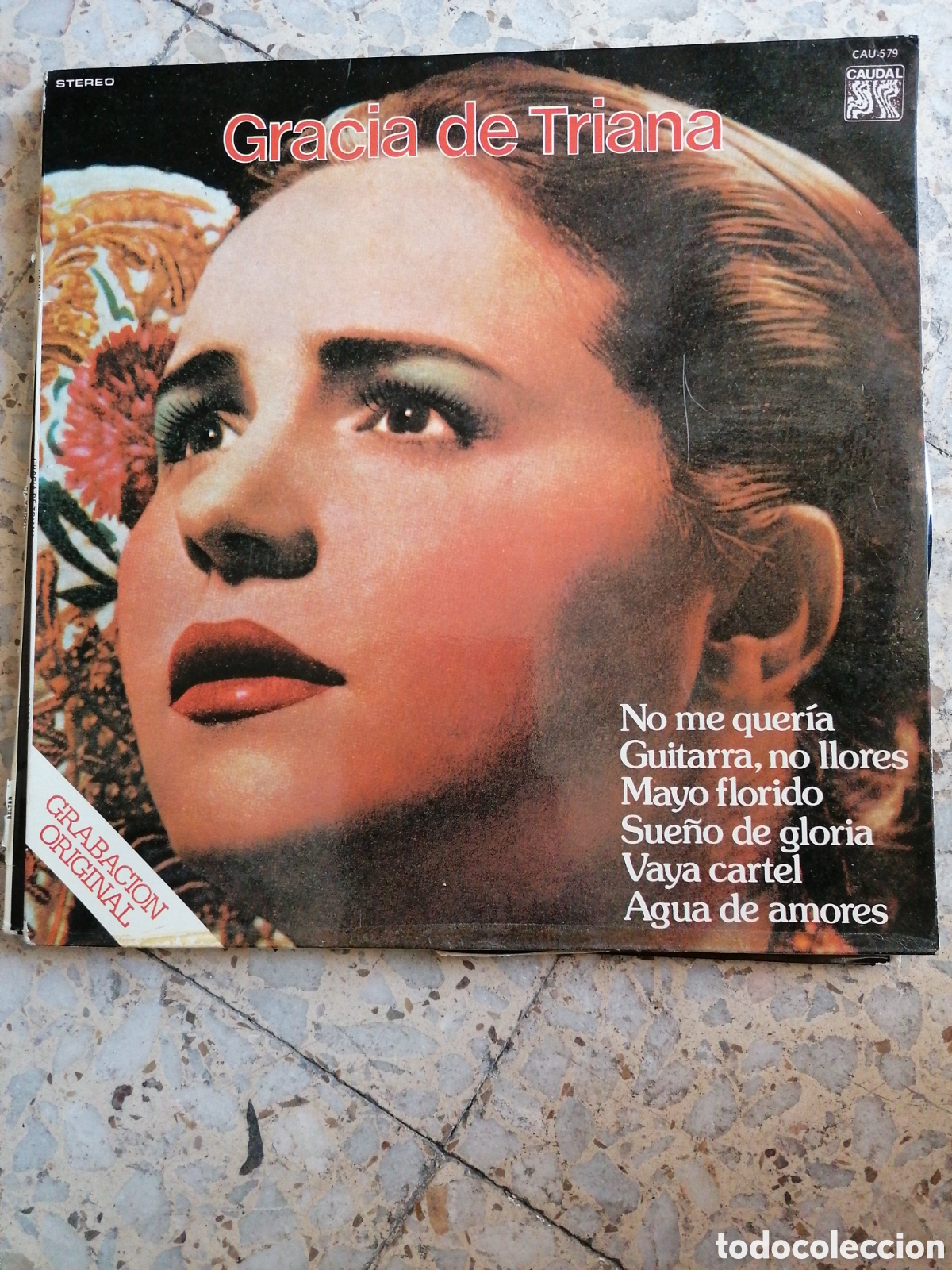 Vinyl records: LP GRACIA DE TRIANA NO ME QUIERIA 1979