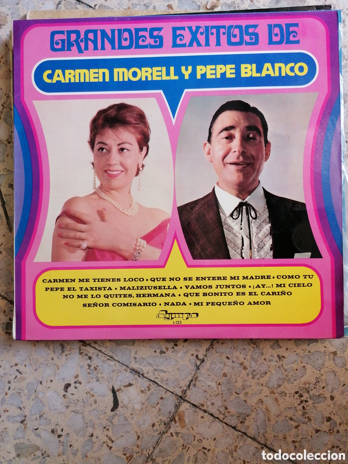 Discos de vinilo: LP CARMEN MORELL PEPE BLANCO GRANDES EXITOS 1974 - Foto 1