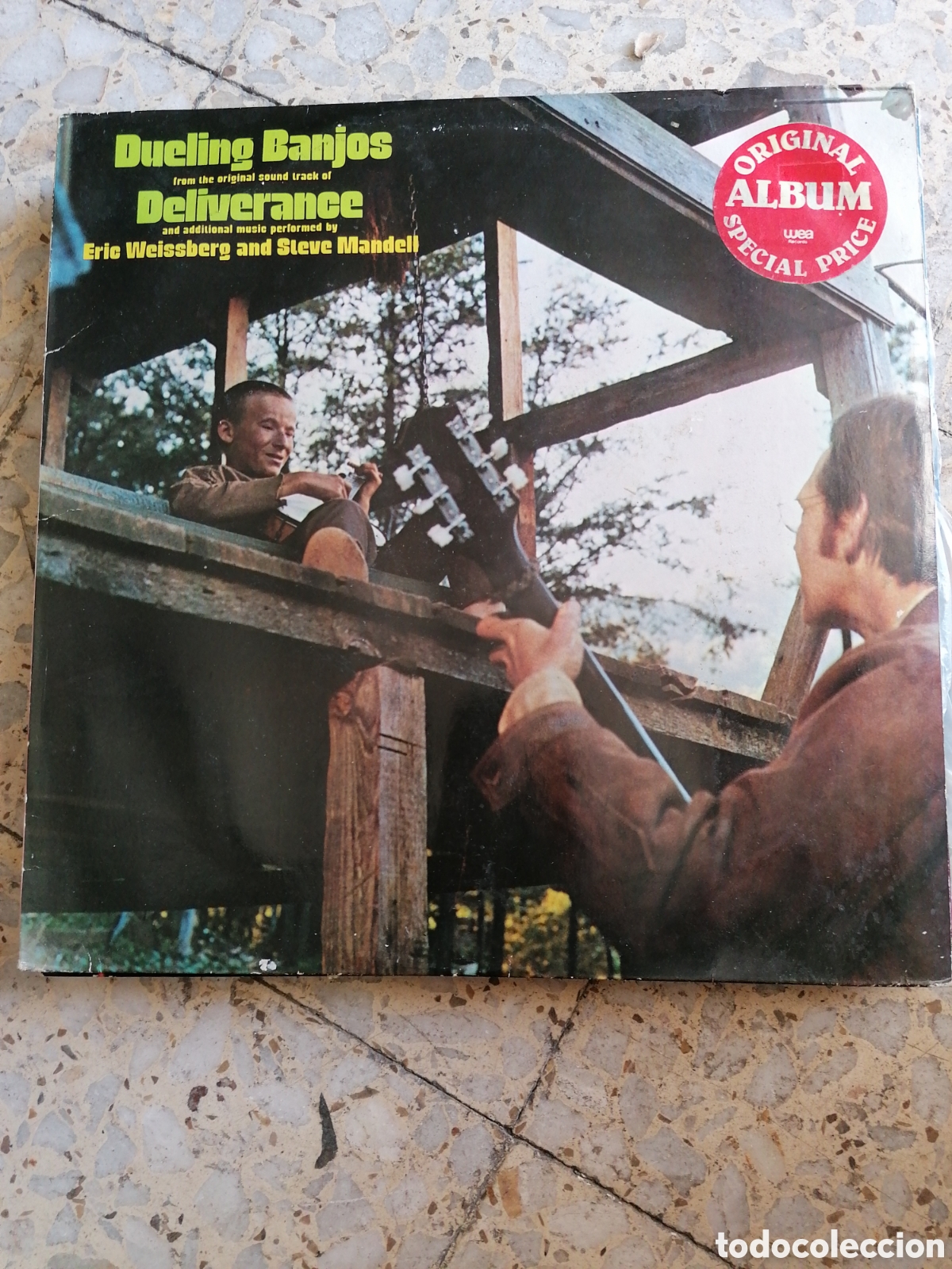 Vinyl records: LP DUELING BANJOS DELIVERANCE BSO 1973 GERMANY