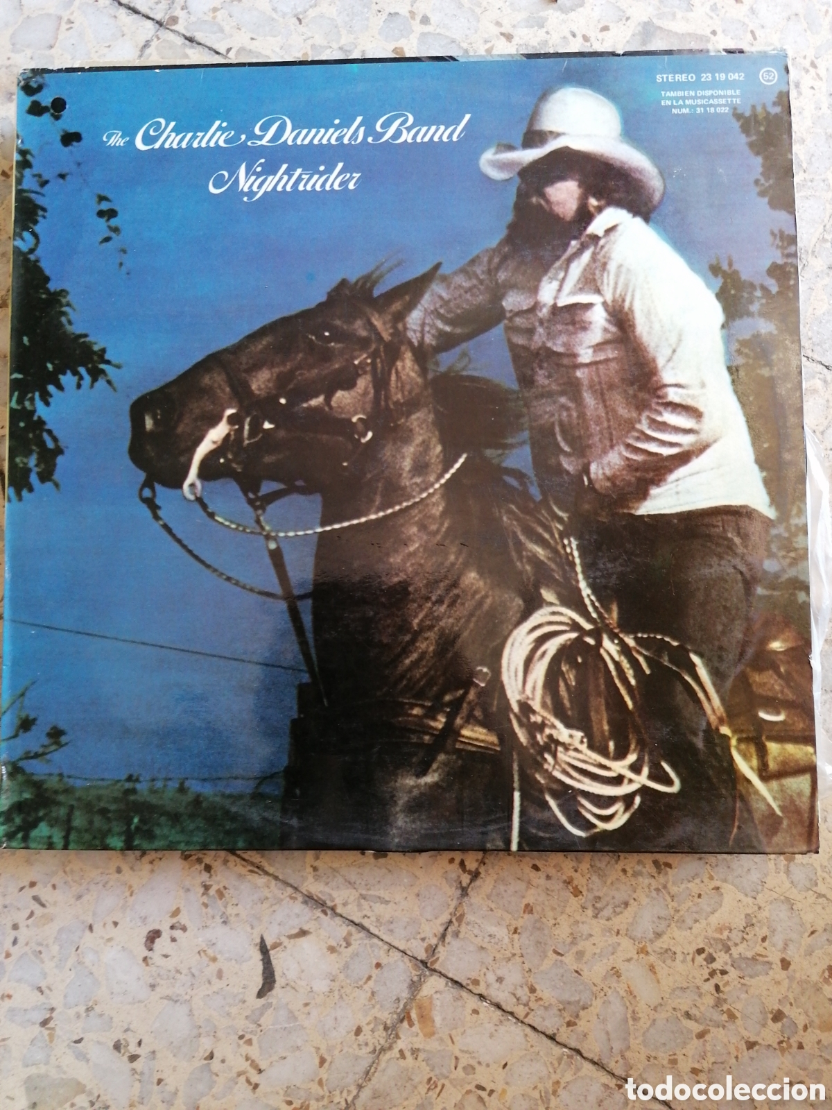 Discos de vinilo: LP CHARLIE DANIELS BAND NIGHTRIDER 1976 ESPA&Ntilde;A