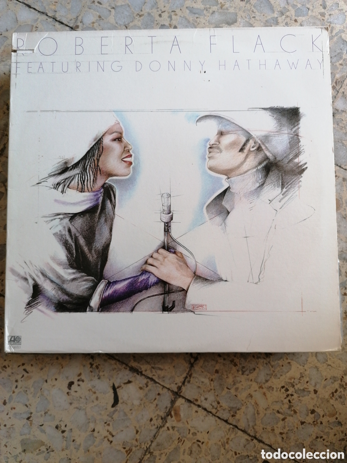 Discos de vinilo: LP ROBERTA FLACK DONNY HATHAWAY 1979 USA