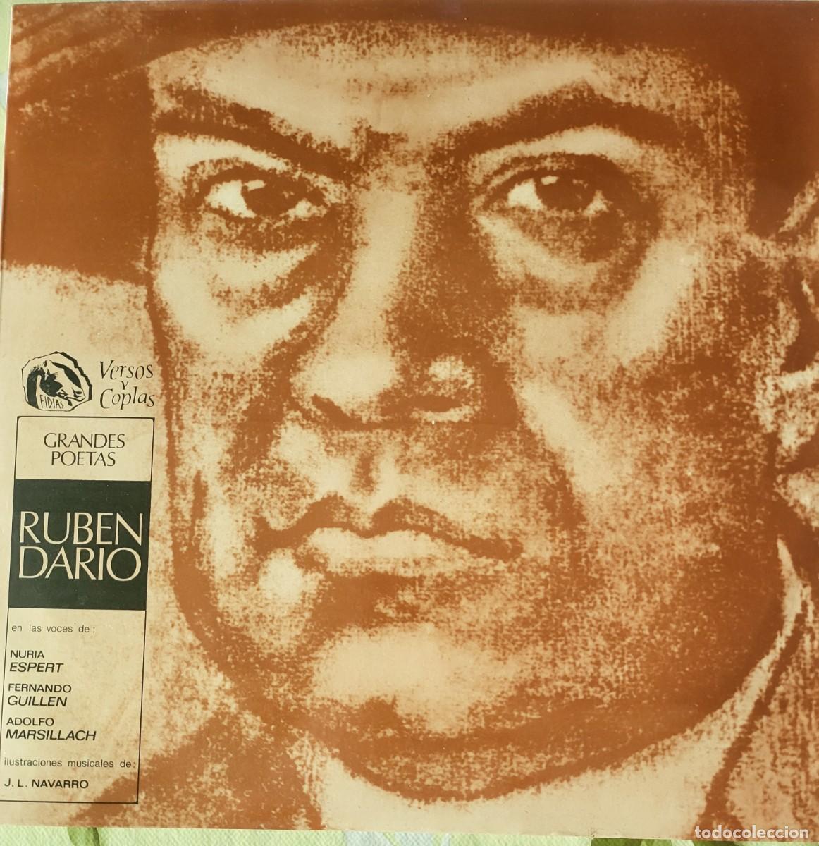 Discos de vinilo: Poemas de Rub&eacute;n Dario Lp sello Fidias editado en Espa&ntilde;a a&ntilde;o 1967...