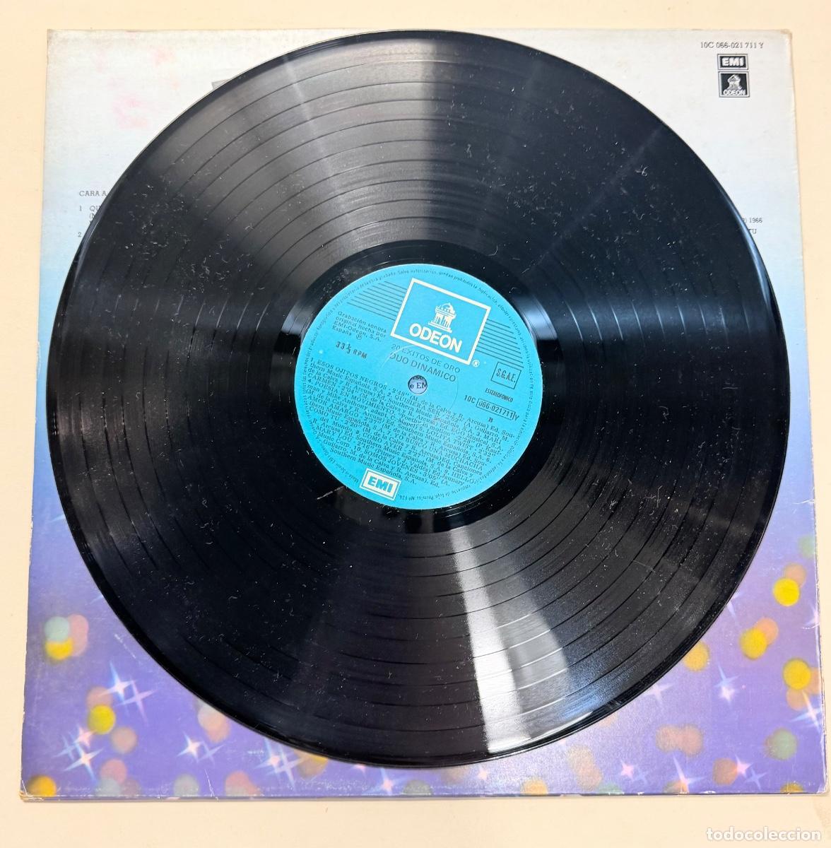 Discos de vinilo: El duo din&aacute;mico - 20 &eacute;xitos de oro - Foto 3