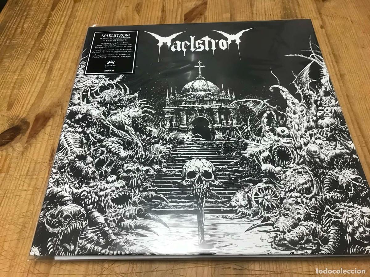 Discos de vinilo: Maelstrom - Resting In The Pantheon / Augury Of Decline (LP, Comp + BOOKLET)