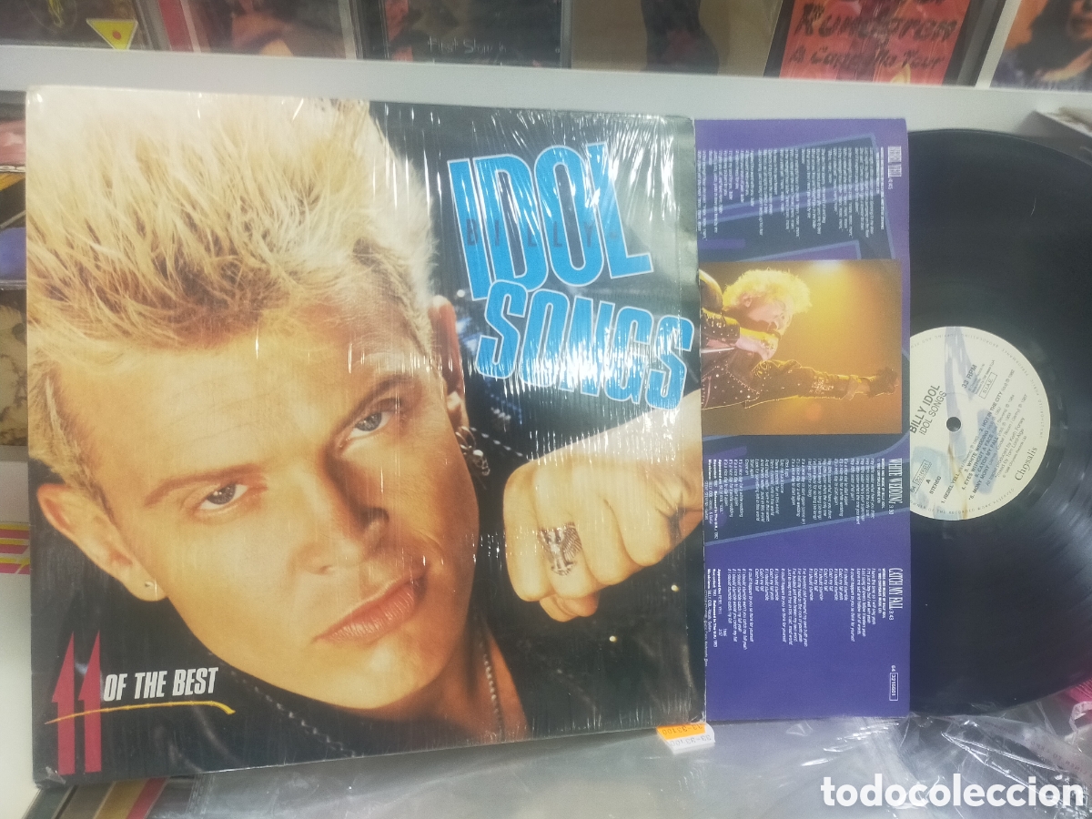 Discos de vinilo: Billy Idol lp 11 of the BEST Italia 1988
