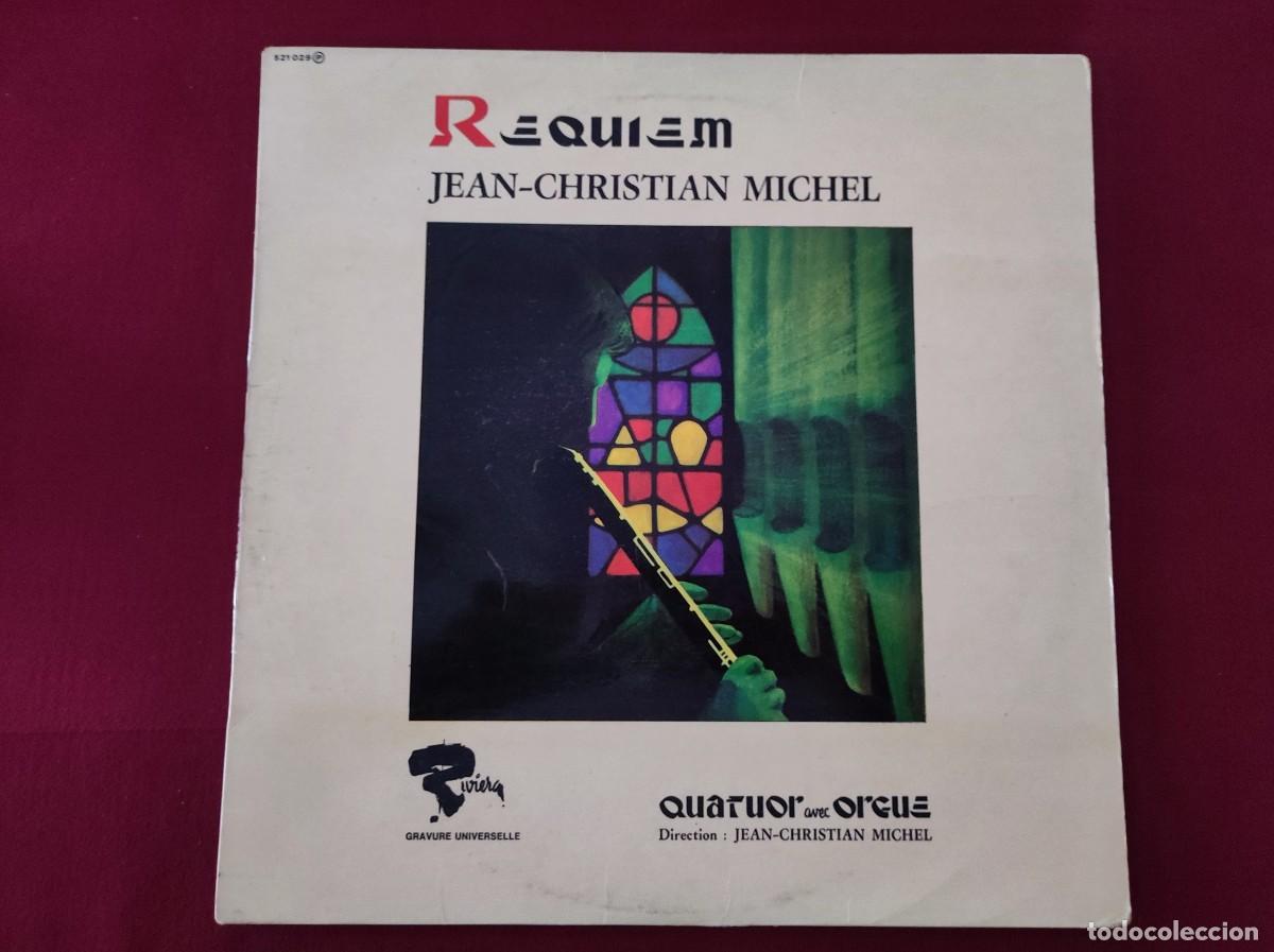 Discos de vinilo: Vinilo LP &rdquo;Requiem&rdquo; &ndash; Jean-Christian Michel, Quatuor avec Orgue (Riviera 521 029 P)
