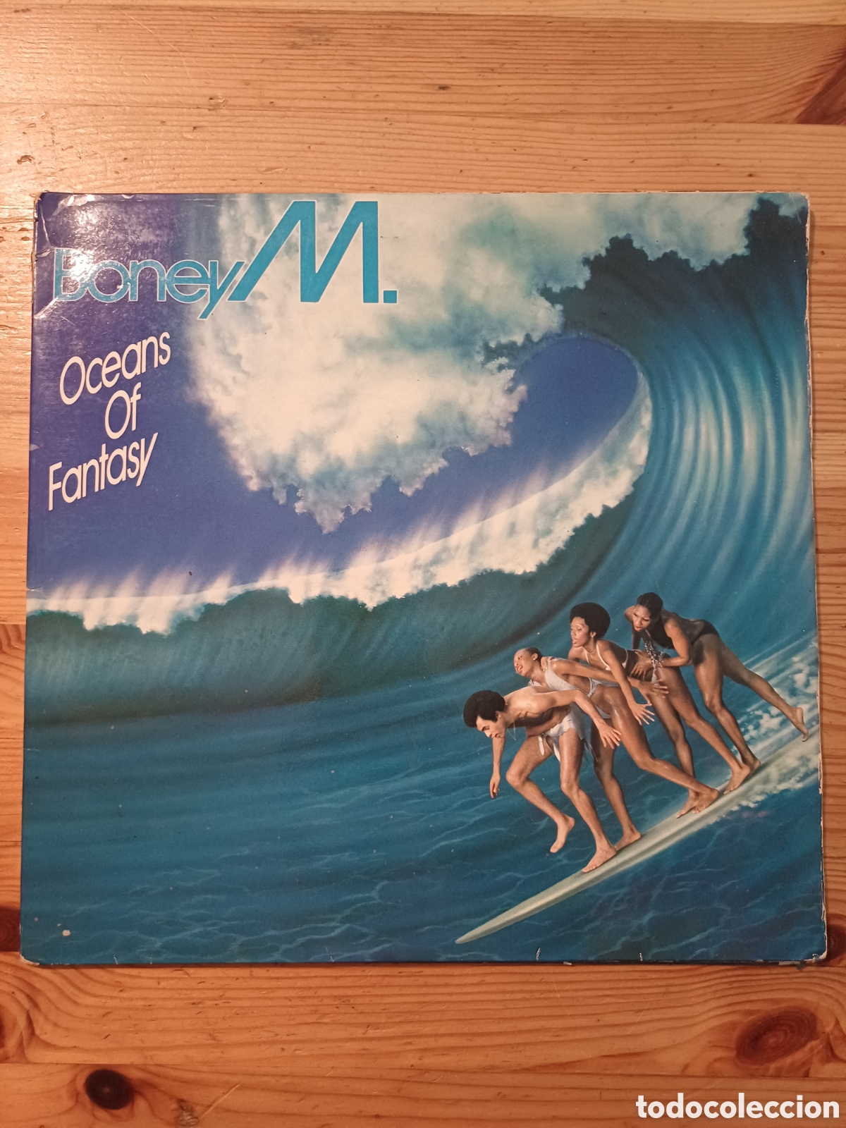 Discos de vinilo: Boney M Oceans of fantasy Vinilo con cubierta desplegable queda como un poster