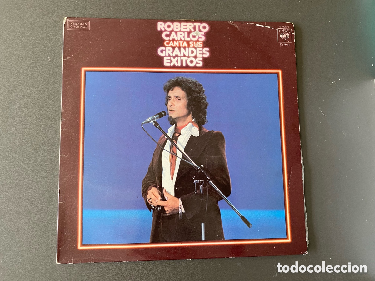 Dischi in vinile: Vinilo LP Roberto Carlos - Canta sus grandes &eacute;xitos - CBS 1978 (Espa&ntilde;a) S 83271