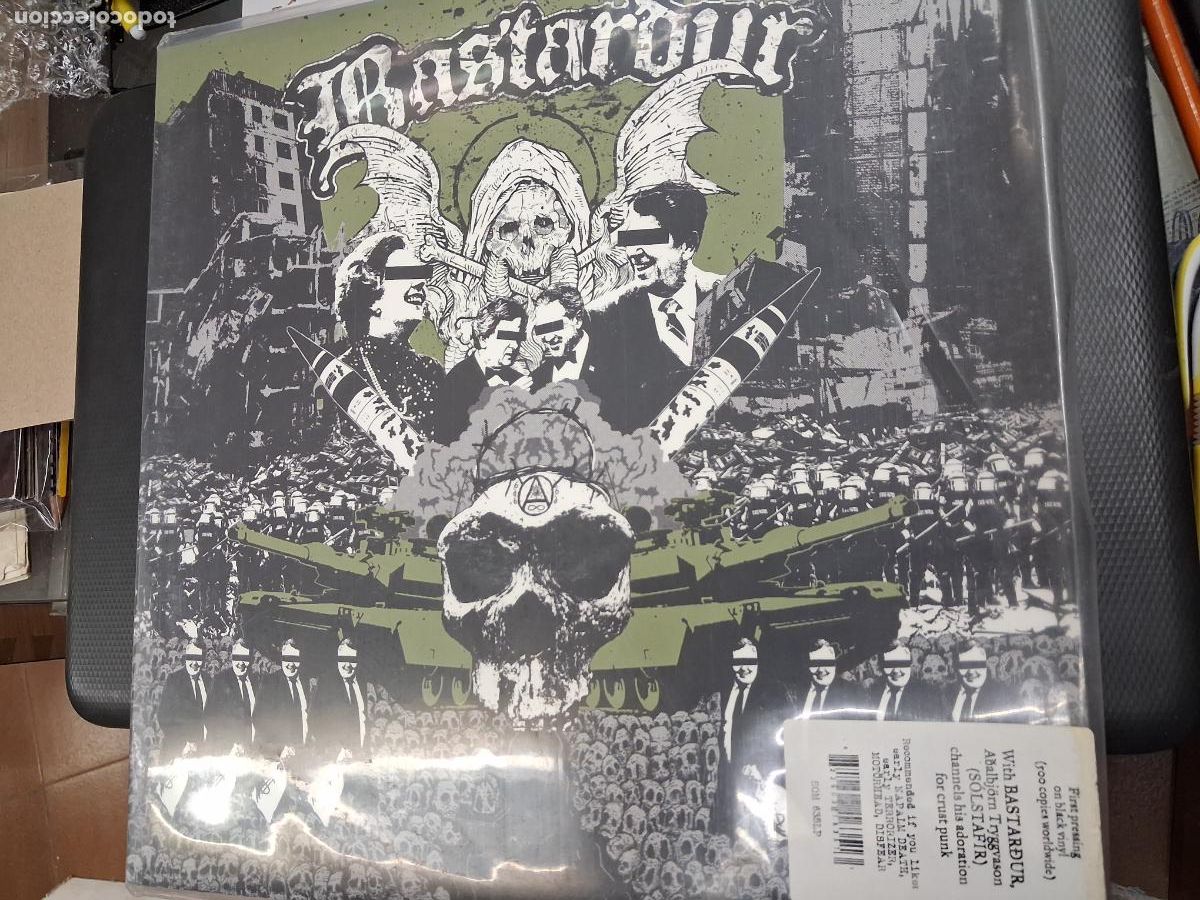 Discos de vinilo: LP DISCO VINILO BASTARDUR SATANS LOSS OF SON