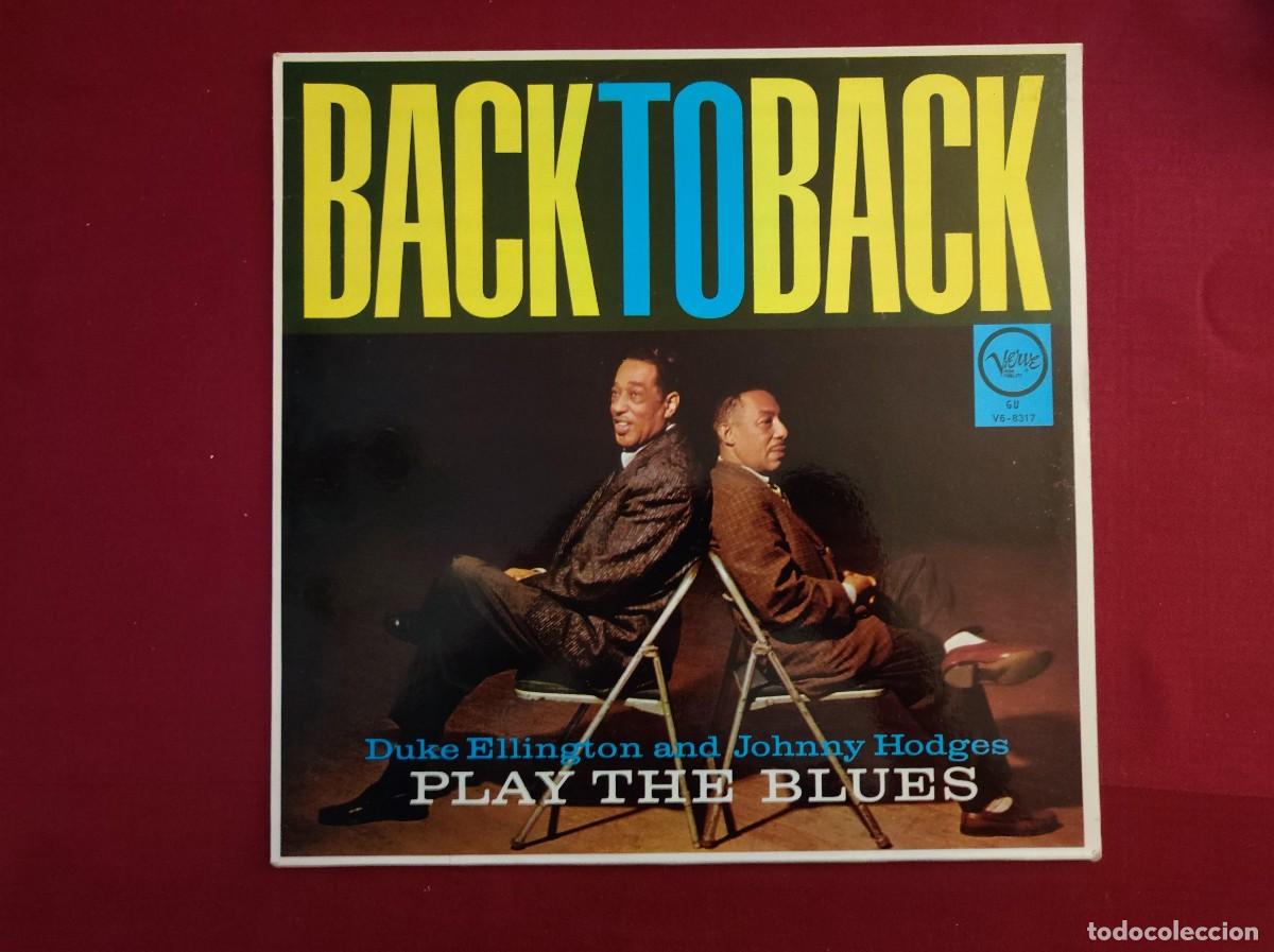 Discos de vinilo: Vinilo LP &rdquo;Back To Back: Play The Blues&rdquo; &ndash; Duke Ellington & Johnny Hodges
