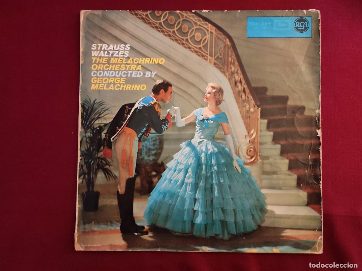 Discos de vinilo: Vinilo LP &rdquo;Valses de Strauss&rdquo; &ndash; George Melachrino & His Orchestra (RCA, 1963)