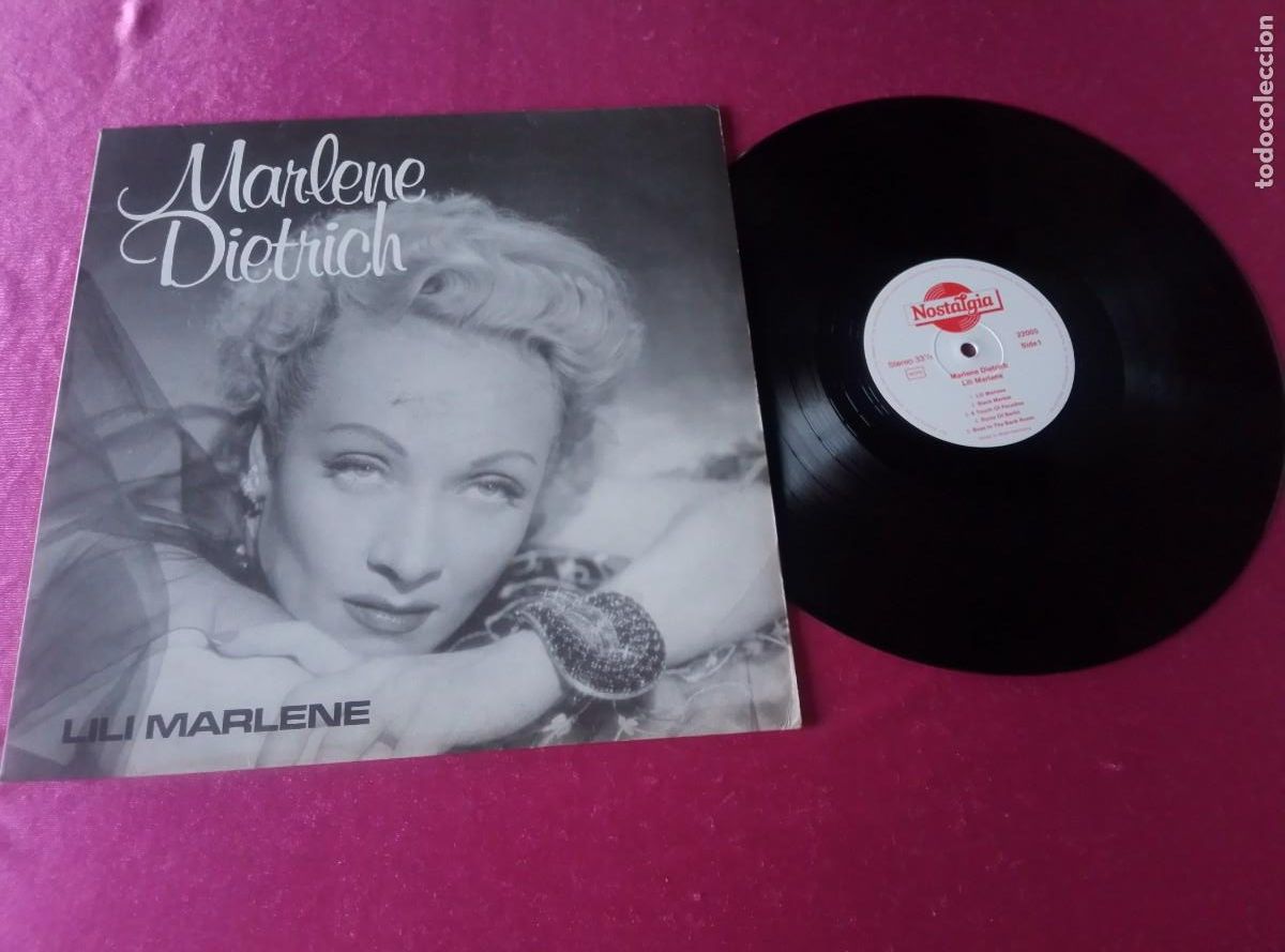Discos de vinilo: MARLENE DIETRICH LILI MARLENE GERMANY LP L31 42 - Foto 1
