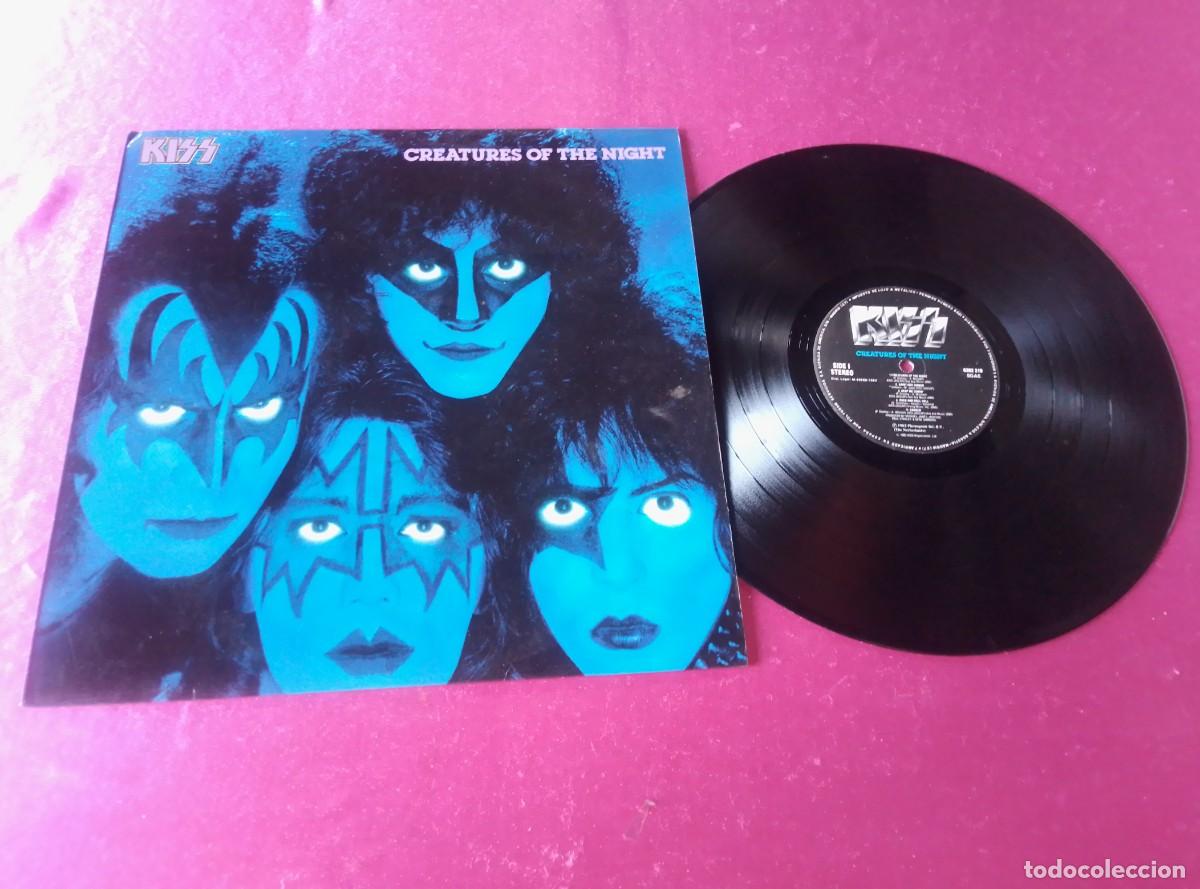 Discos de vinilo: KISS CREATURES OS THE NIGHT 1982 LP L31 42