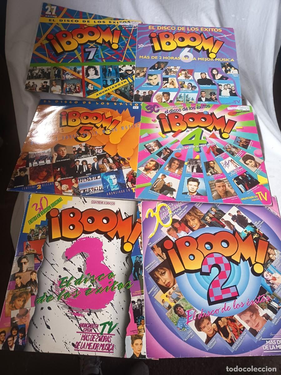 Discos de vinilo: LP ,LOTE DE BOOM!,( NUM 2,3,4,5,6,7)
