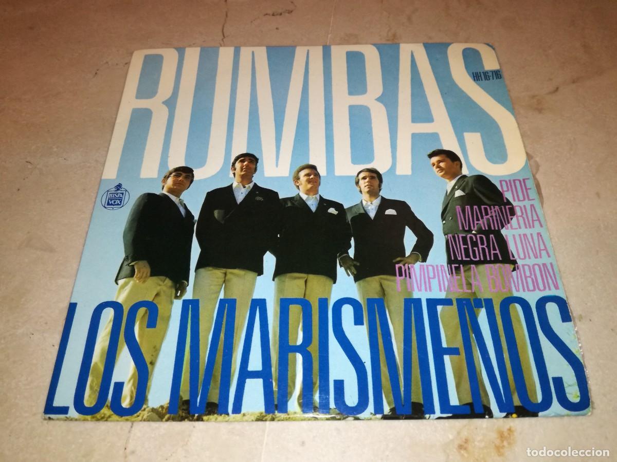 Discos de vinilo: LOS MARISME&Ntilde;OS-RUMBAS-NEGRA LUNA + 3-ORIGINAL 1969