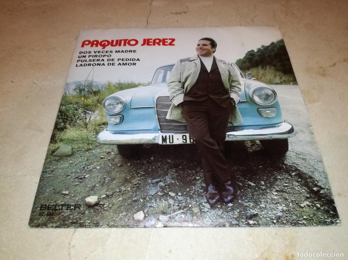 Discos de vinilo: PAQUITO JEREZ-DOS VECES MADRE + 3-ORIGINAL 1971-EN EXCELENTE ESTADO