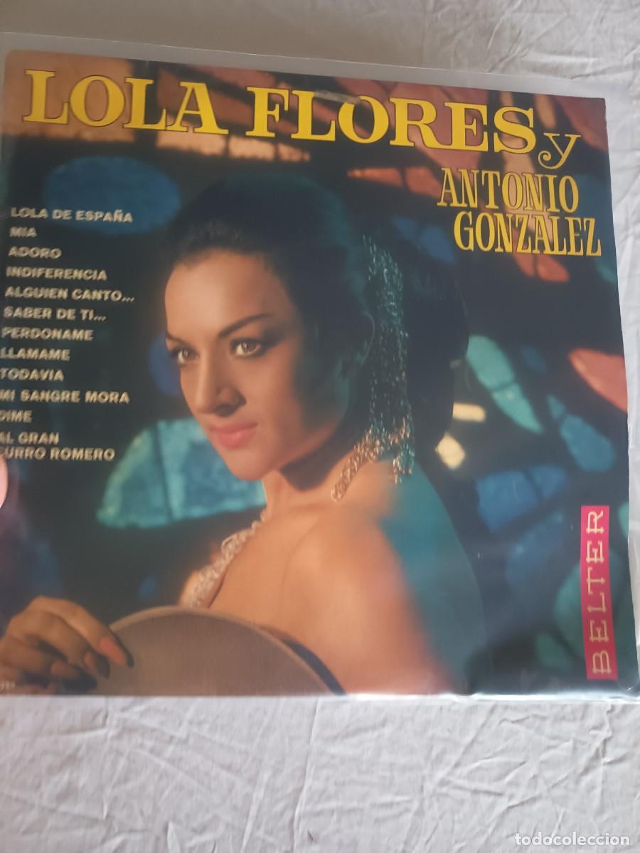 Discos de vinilo: LP ,LOLA FLORES Y EL PESCAILLA