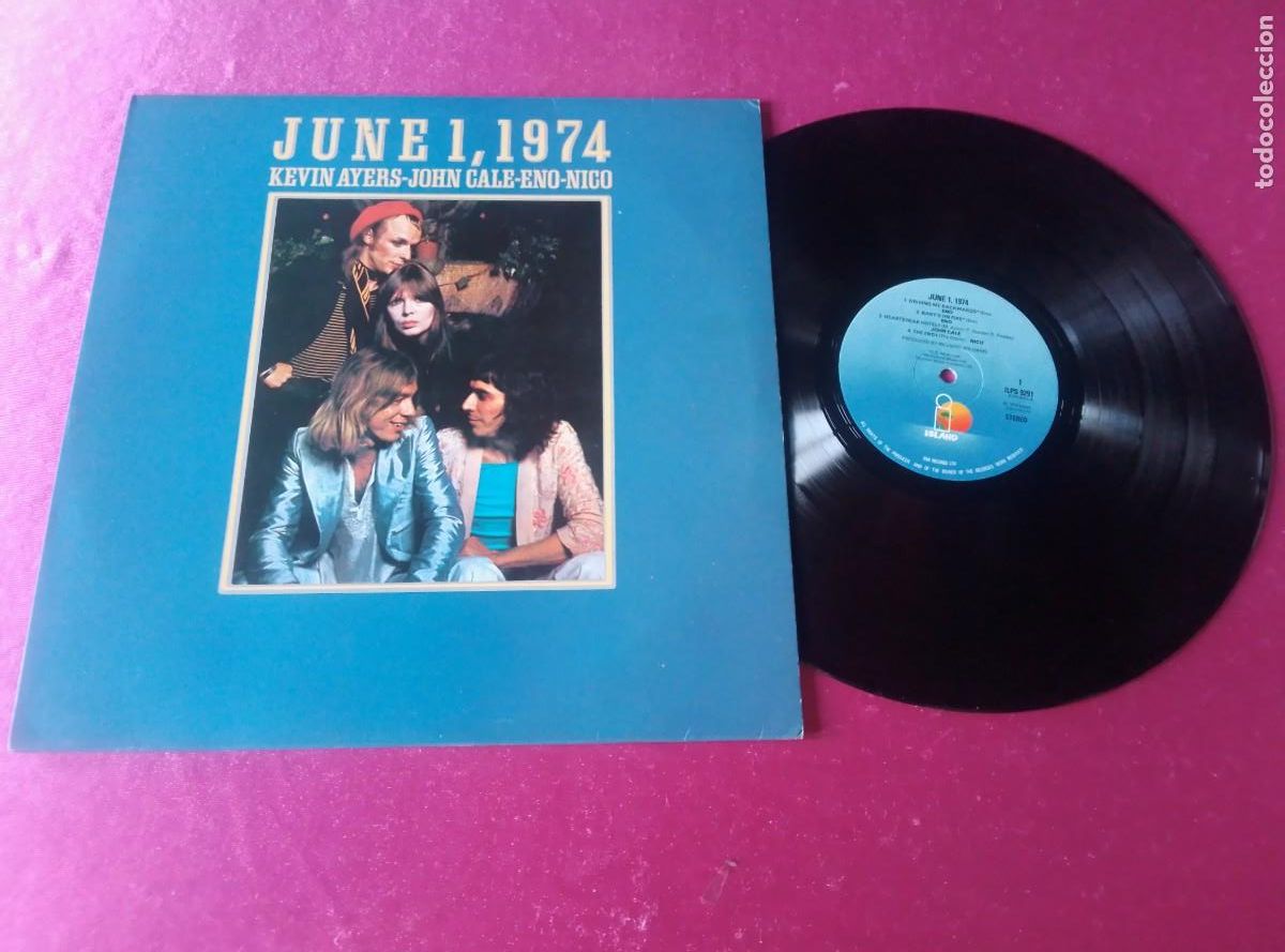 Discos de vinilo: JUNE 1974 KEVIN AYERS JOHN CALE ENO NICO 1974 LP L31 42