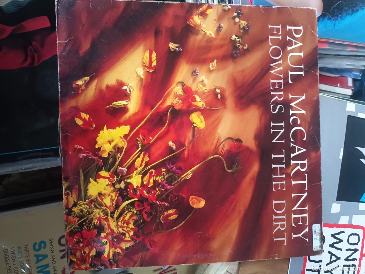 Discos de vinilo: LP ,PAUL MC CARNEY,( flowers in THE dirt)