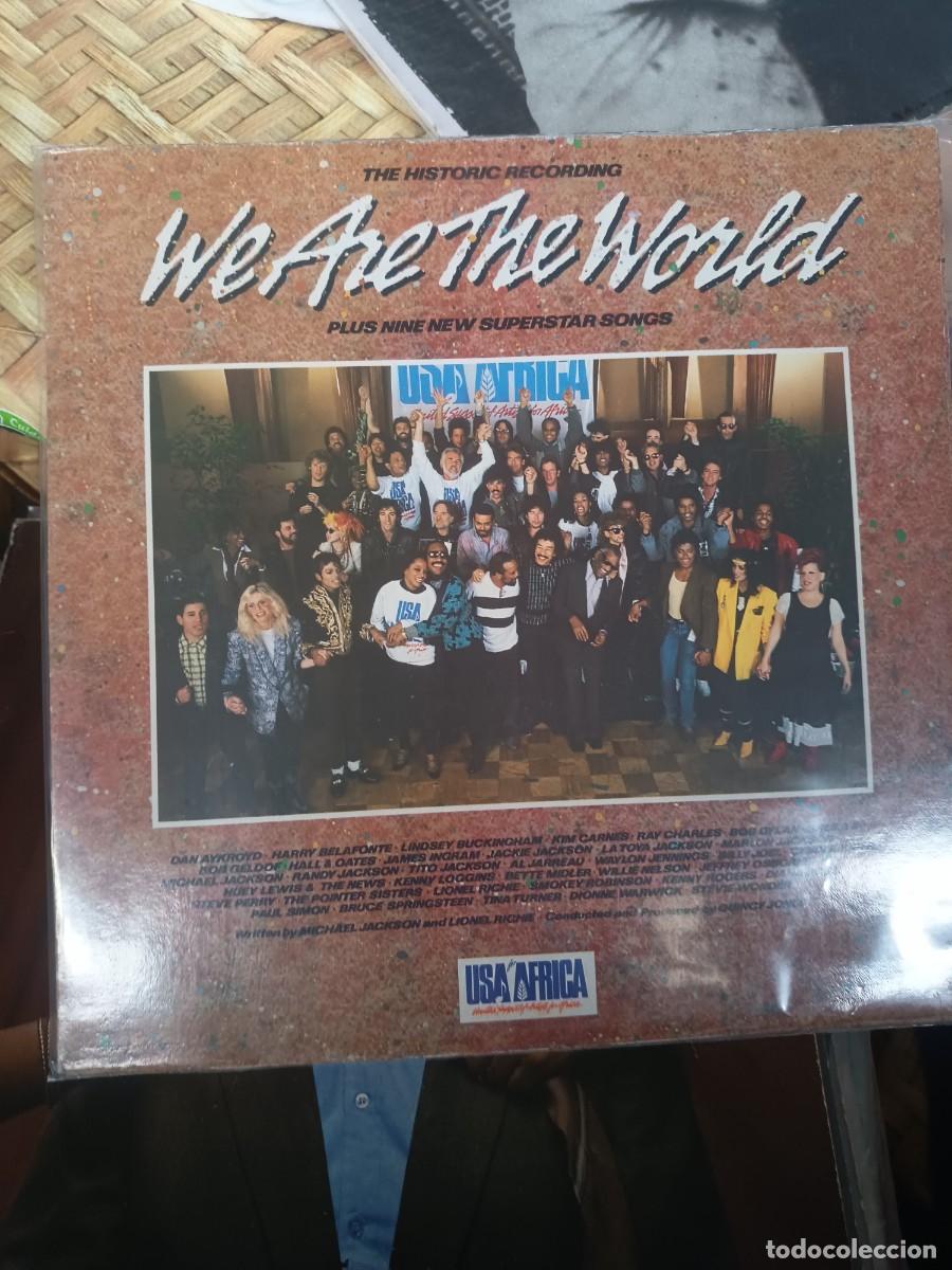 Discos de vinilo: LP ,WE ARE THE WORLD