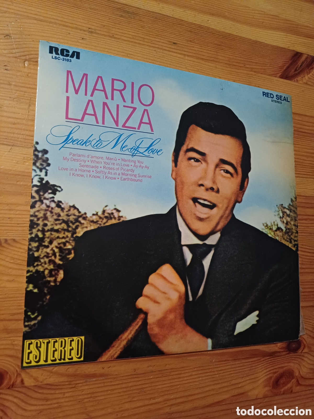 Discos de vinilo: Mario Lanza Speak to me of love Hablando de amor vinilo