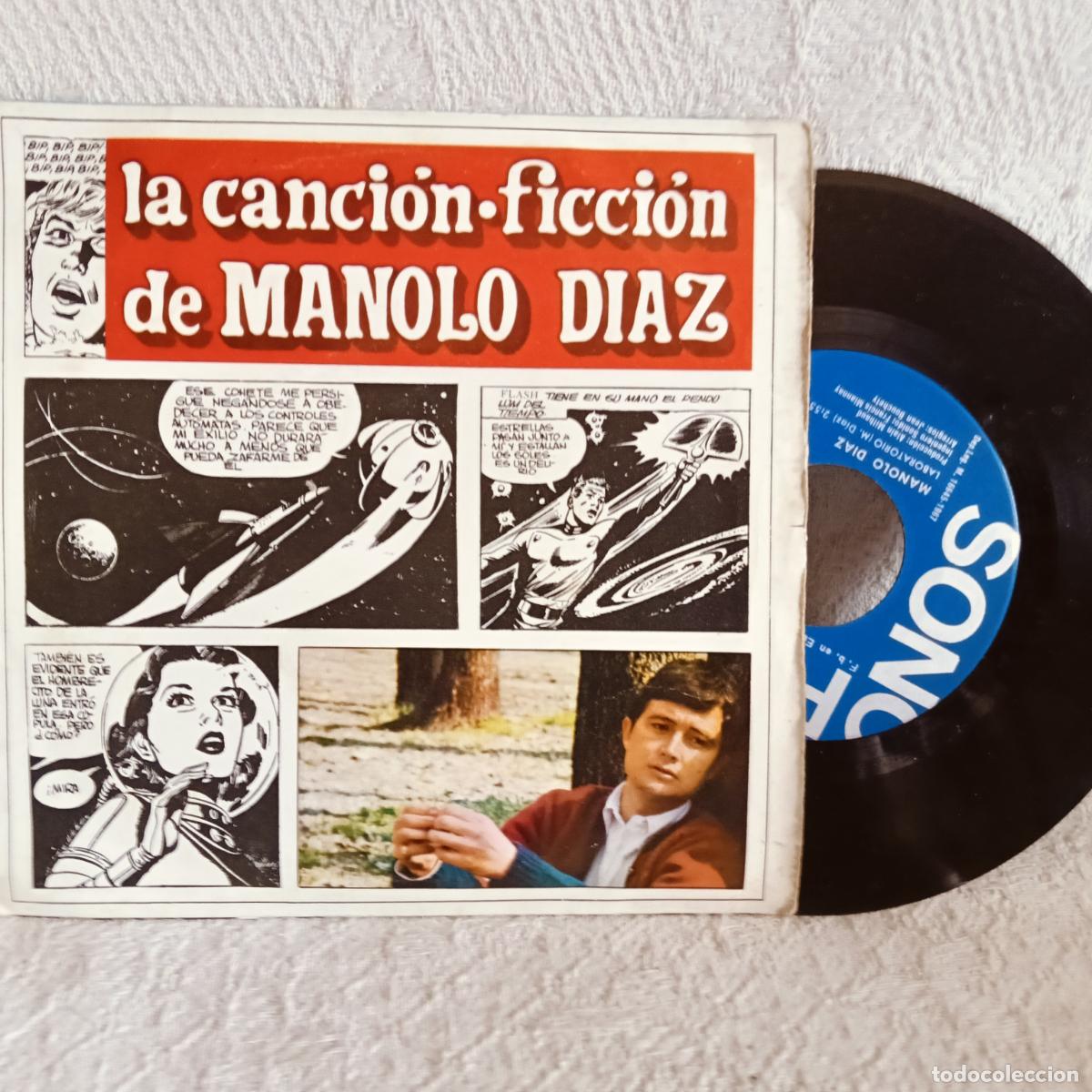 Discos de vinilo: MANOLO DIAZ Laboratorio Single Excelente Estado de Uso.Ver titulos y dem&aacute;s informaci&oacute;n en fotos.Pedi