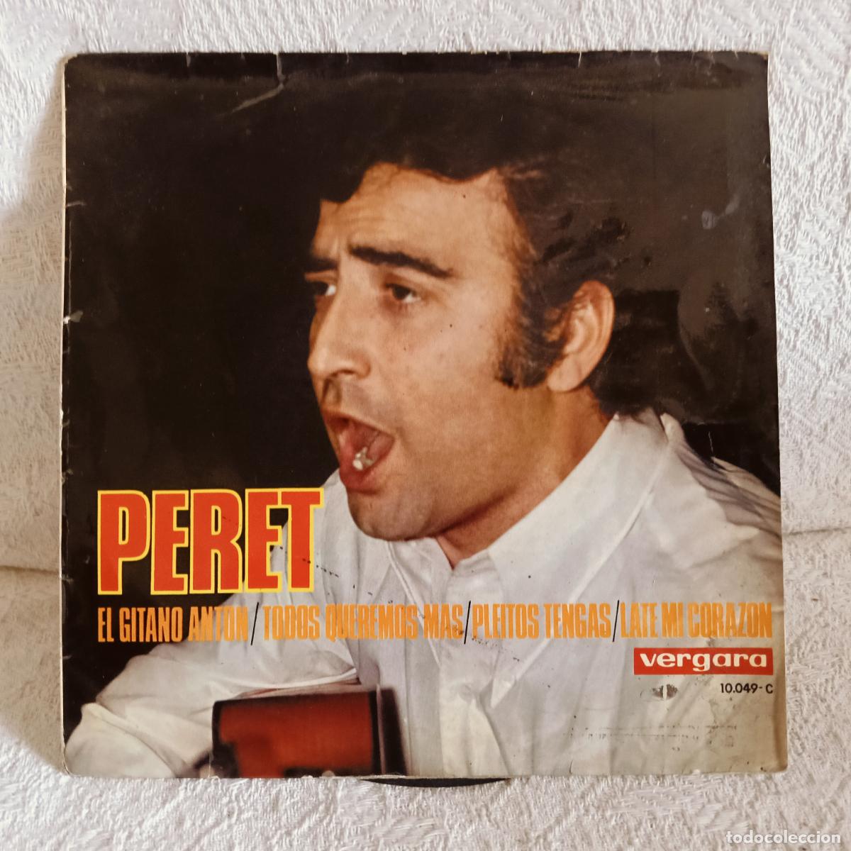Discos de vinilo: PERET El Gitano Anton Ep Usado.Ver titulos y dem&aacute;s informaci&oacute;n en fotos.Pedido m&iacute;nimo 9,00 euros