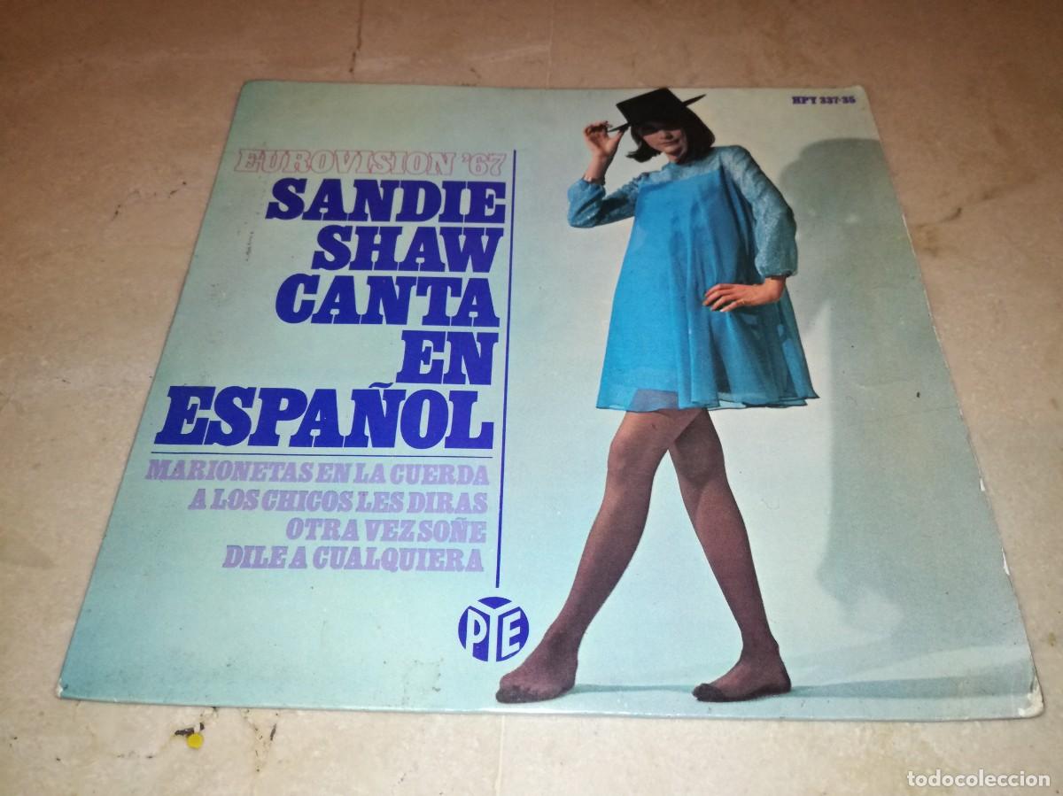 Discos de vinilo: SANDIE SHAW CANTA EN ESPA&Ntilde;OL-MARIONETAS EN LA CUERDA + 3-ORIGINAL ESPA&Ntilde;OL 1967