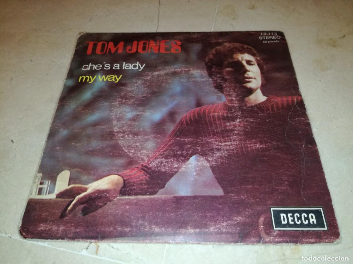 Discos de vinilo: TOM JONES-SHE&acute;S A LADY-MY WAY