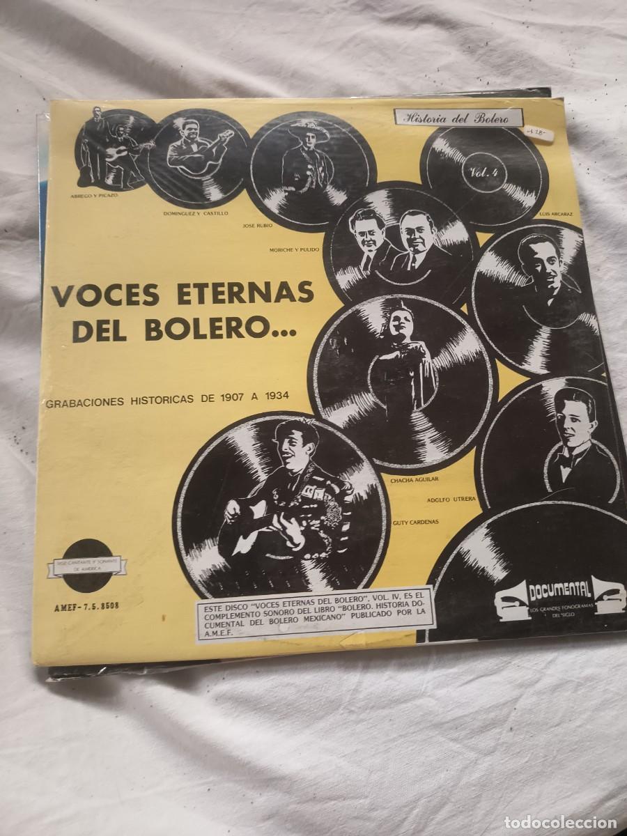 Discos de vinilo: LP, VOCES ETERNAS DEL BOLERO