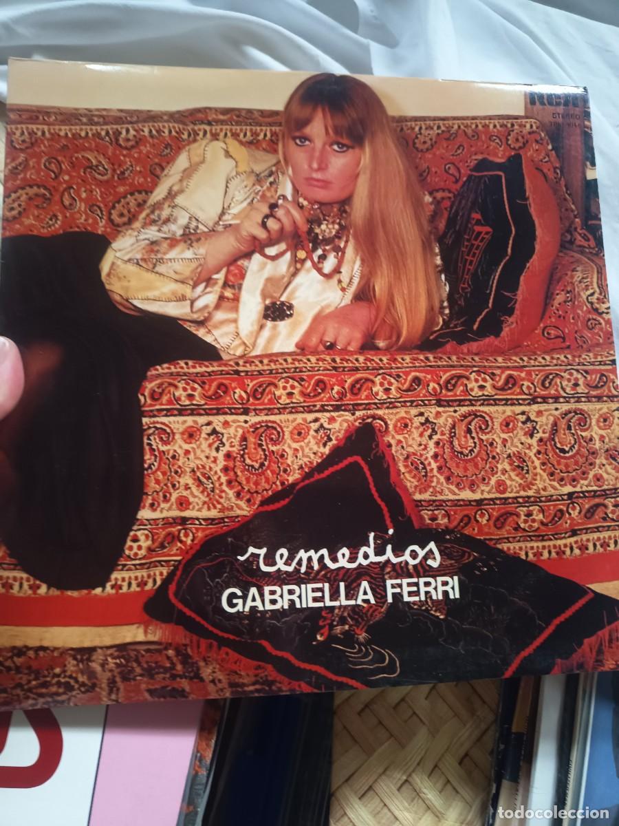 Discos de vinilo: LP ,GABRIELLA FERRI,( REMEDIOS)