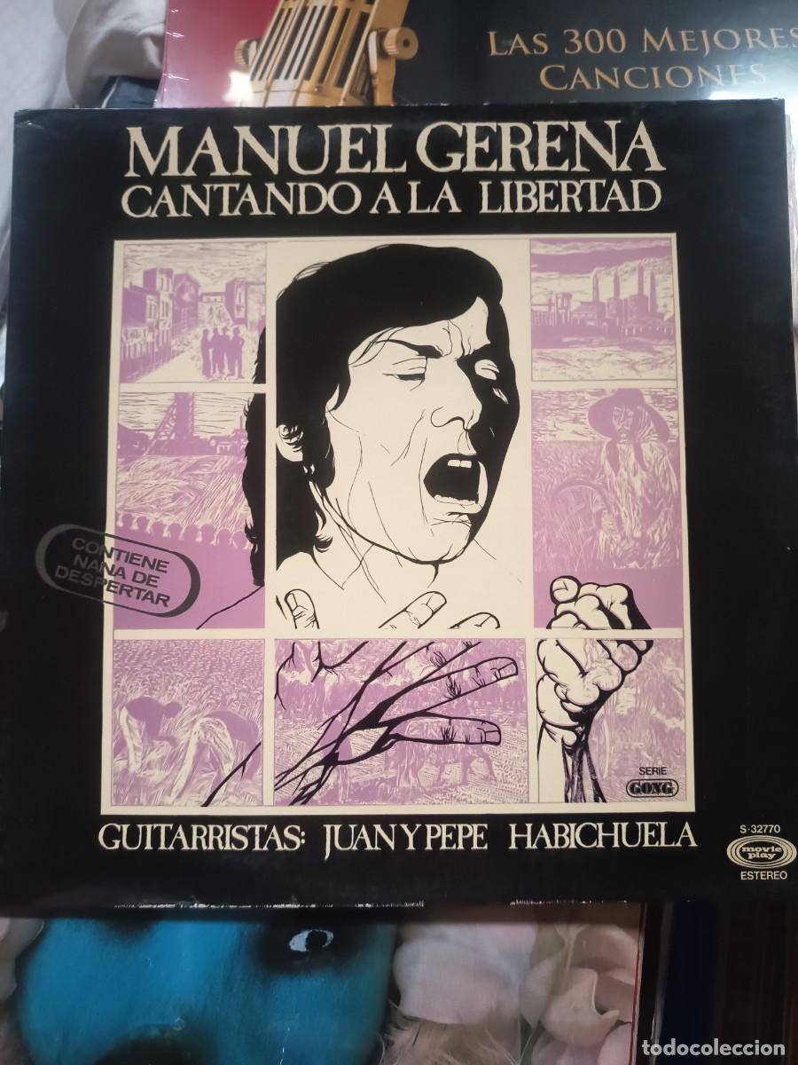 Discos de vinilo: LP, MANIEL GERENA,( juan y pepe habichuela)