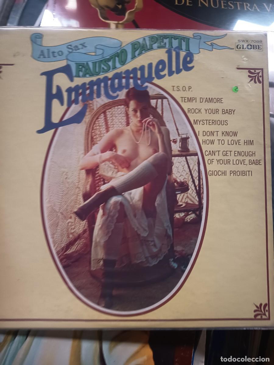 Discos de vinilo: LP, EMMANUELLE,,( JAPON) FAUSTO PAPETTU