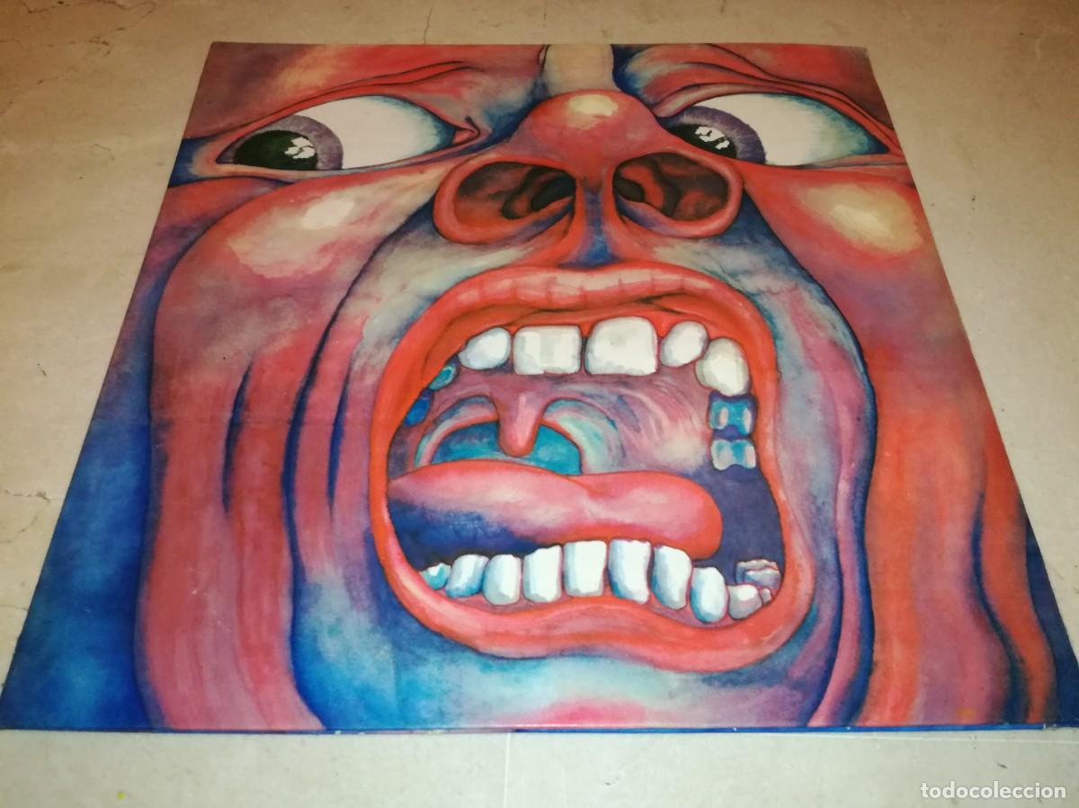 Discos de vinilo: KING CRIMSON-IN THE COURT OF THE CRIMSON KING-GATEFOLD-EDICI&Oacute;N ESPA&Ntilde;OLA