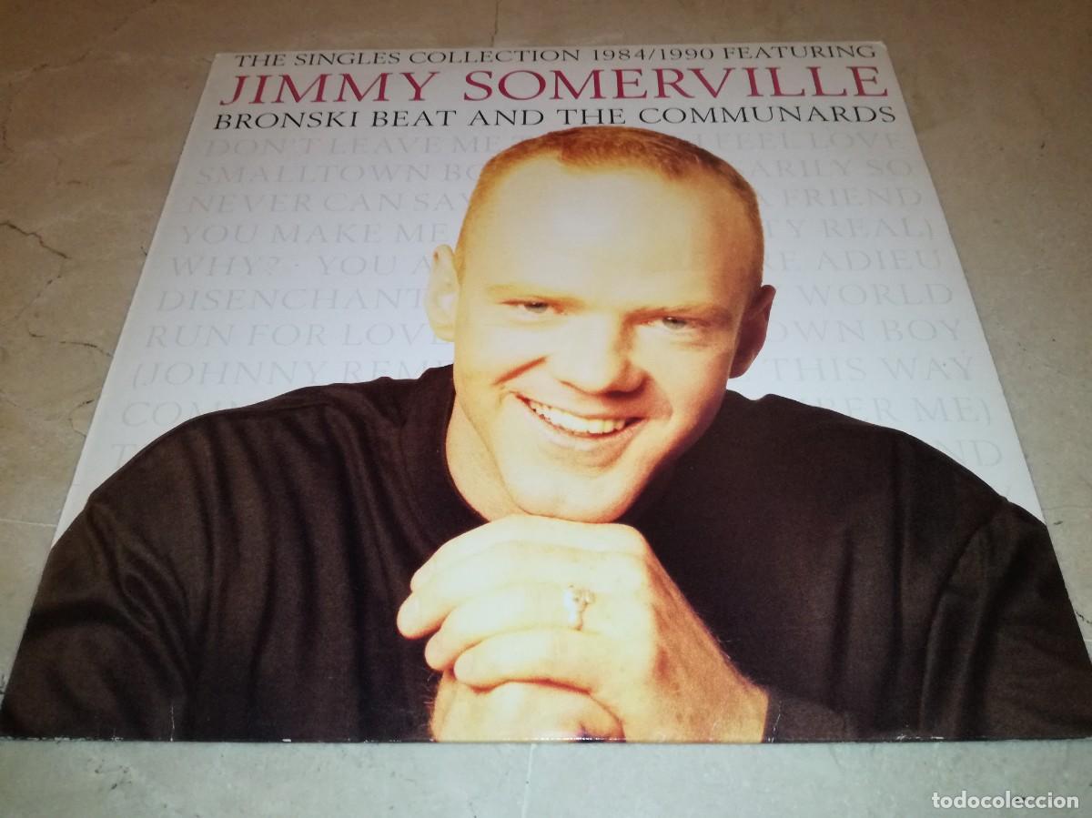 Discos de vinilo: JIMMY SOMERVILLE-THE SINGLES COLLECTION 1984/1990-CONTIENE ENCARTE-ORIGINAL ESPA&Ntilde;OL 1990