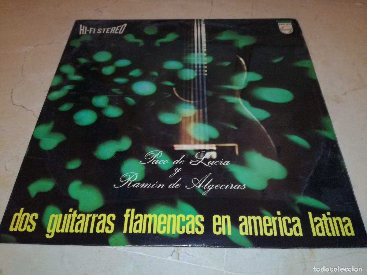 Discos de vinilo: PACO DE LUCIA Y RAMON DE ALGECIRAS-DOS GUITARRAS FLAMENCAS EN AMERICA LATINA-ORIGINAL 1967
