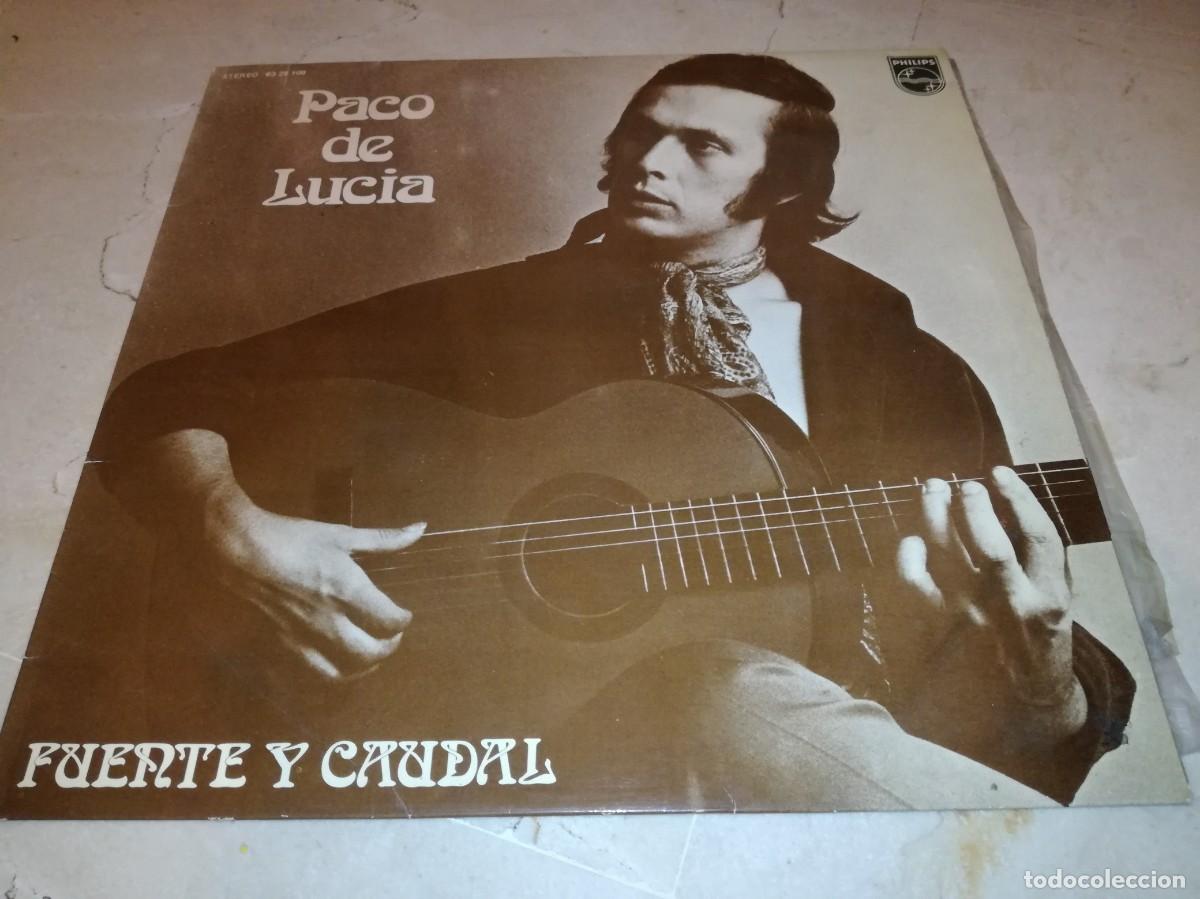 Discos de vinilo: PACO DE LUCIA-FUENTE Y CAUDAL-ORIGINAL 1974-PHILIPS