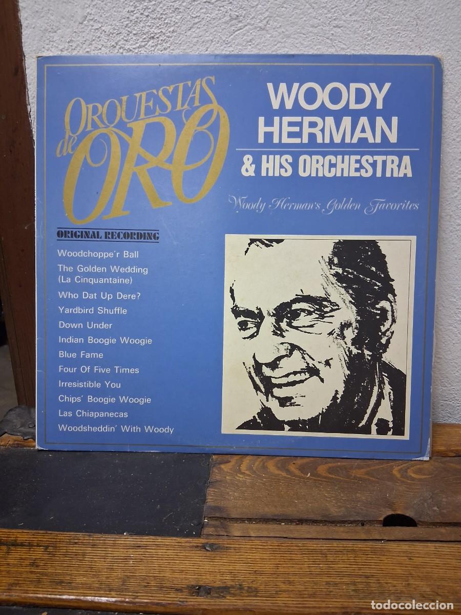 Discos de vinilo: Disco vinilo LP m&uacute;sica WOODY HERMAN ORQUESTAS DE ORO