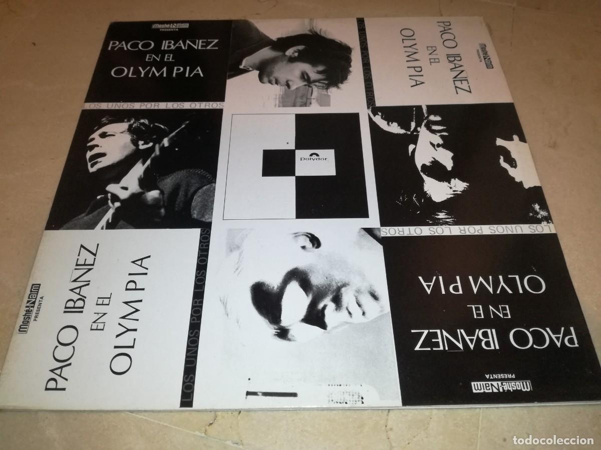 Discos de vinilo: PACO IBA&Ntilde;EZ EN EL OLYMPIA-LOS UNOS POR LOS OTROS-DOBLE LP-GATEFOLD-CONTIENE LOS ENCARTES