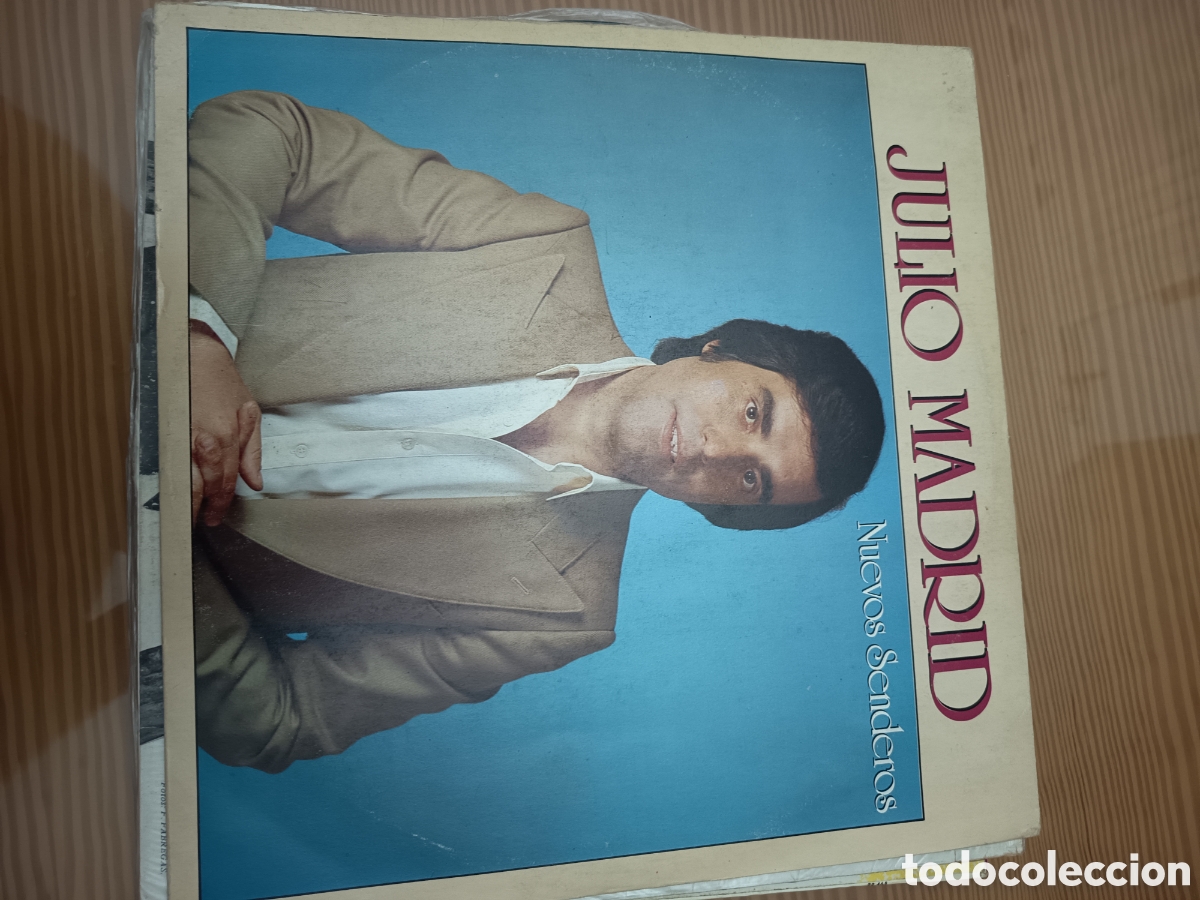 Discos de vinilo: Disco vinilo LP de JULIO MADRID
