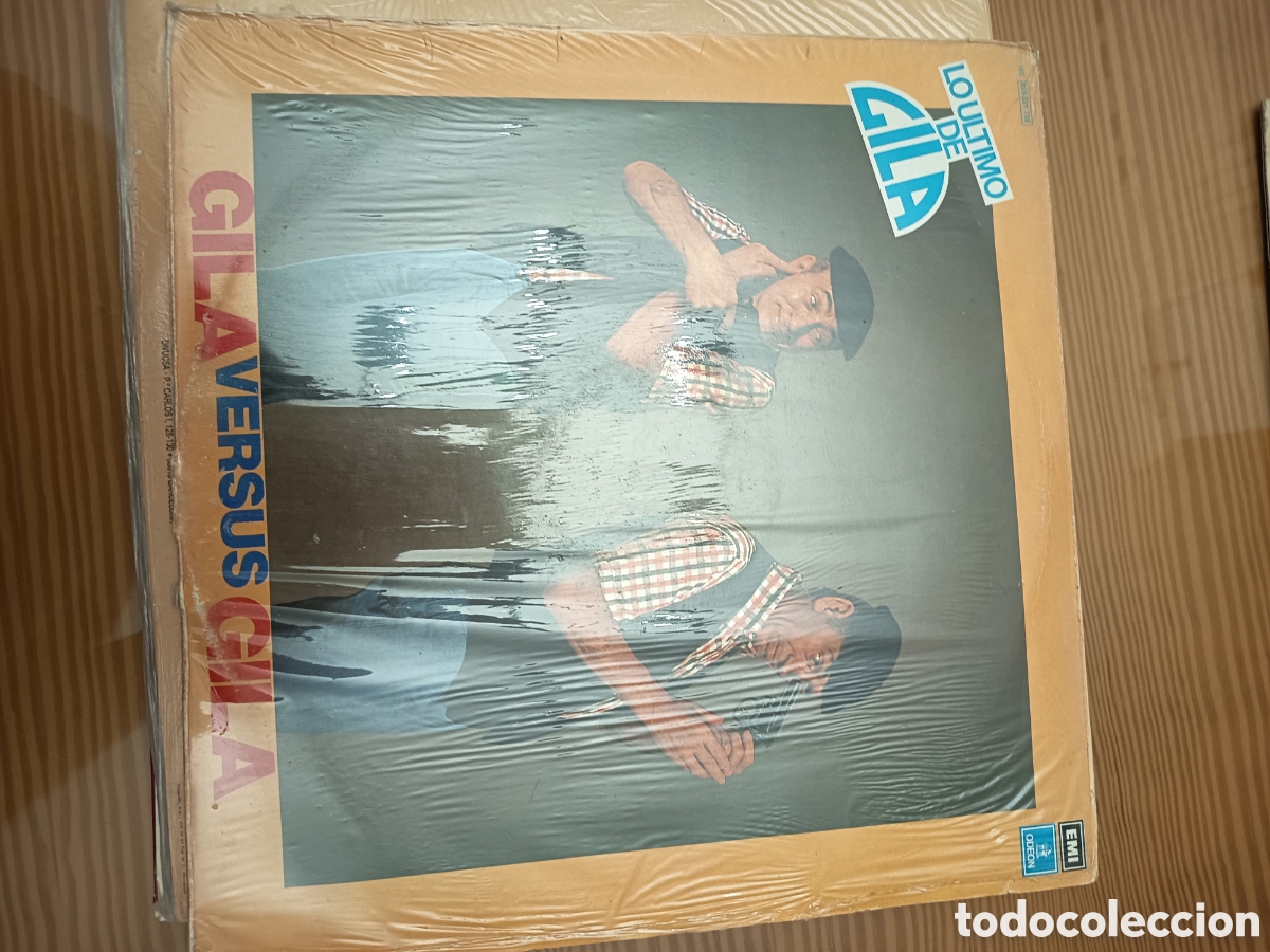 Discos de vinilo: Disco vinilo de GILA &rdquo; GILA VERSUS GILA &rdquo;