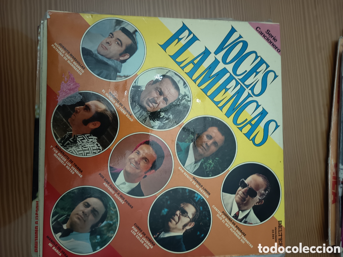 Discos de vinilo: Disco vinilo de VOCES FLAMENCAS