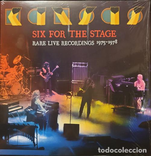 Discos de vinilo: 2 LP KANSAS - Six For The Stage (Rare Live Recordings 1975-1978) Verne VER 37 - NUEVO & PRECINTADO !