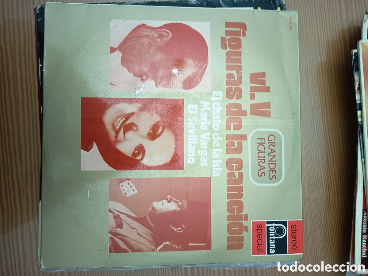 Discos de vinilo: Disco vinilo LP de FIGURAS DE LA CANCI&Oacute;N