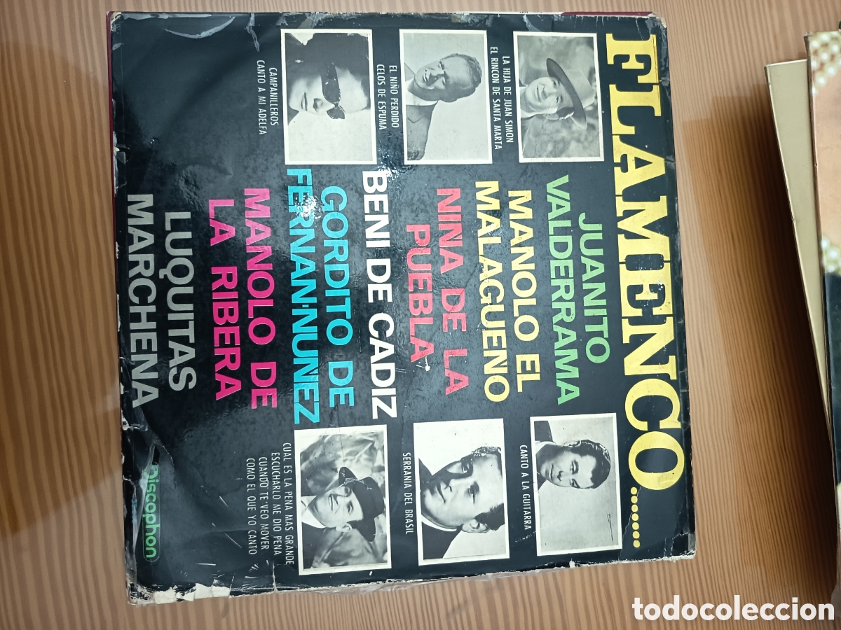 Discos de vinilo: Disco vinilo de FLAMENCO