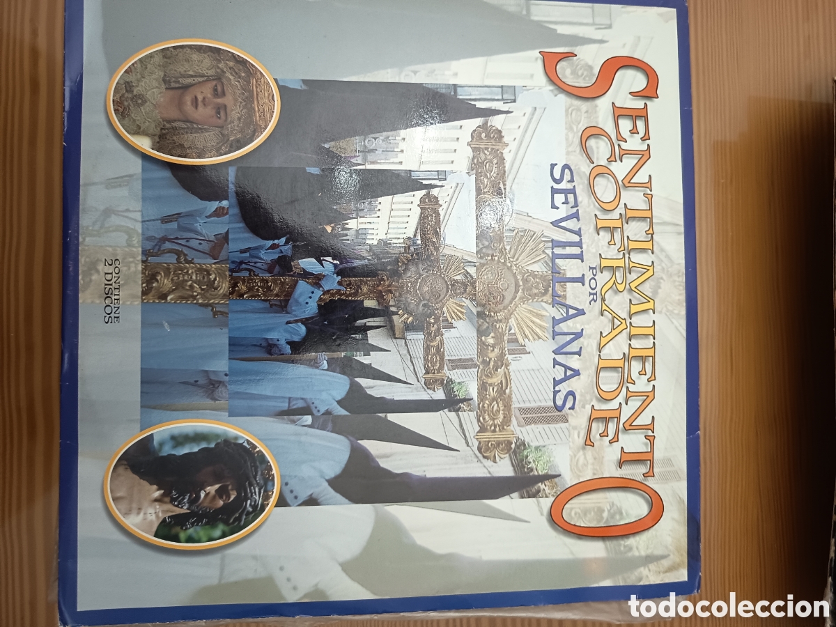 Discos de vinilo: Disco vinilo de SENTIMIENTO COFRADE PIR SEVILLANAS
