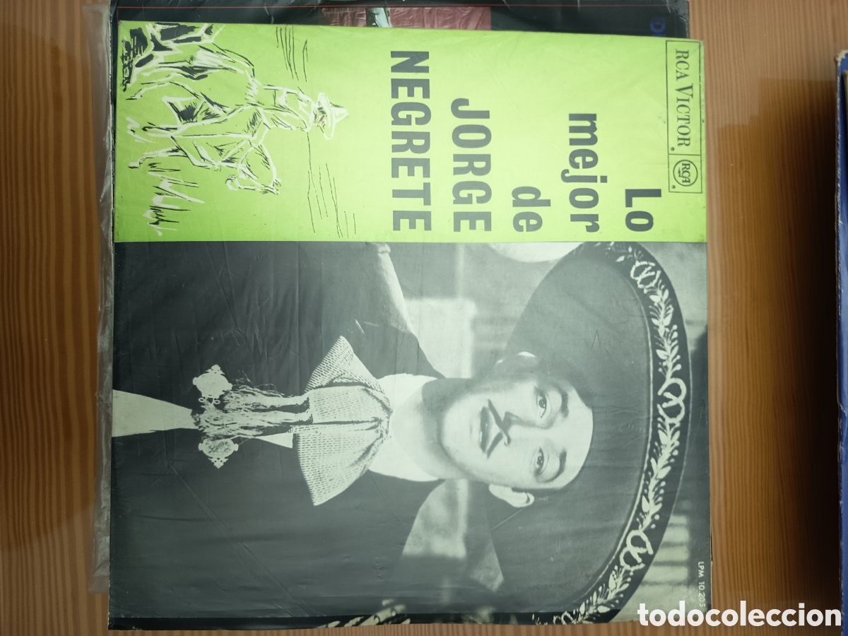 Discos de vinilo: Disco vinilo de LO MEJOR DE JORGE NEGRETE